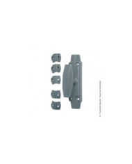 Crémone en fonte - pour fenêtre bois - tringle 16x5 mm - RA 16


    
    TORBEL