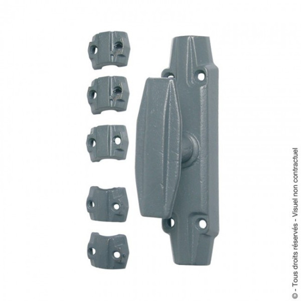 Crémone en fonte - pour fenêtre bois - tringle 16x5 mm - RA 16


    
    TORBEL