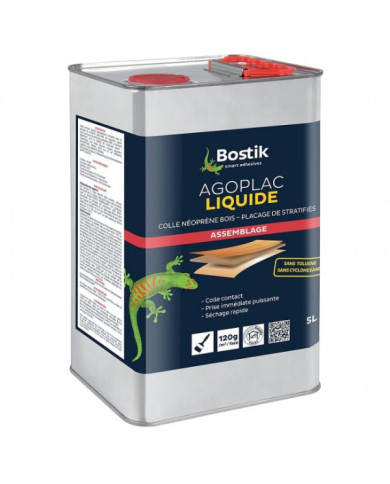 Colle néoprène liquide - Agoplac


    
    BOSTIK