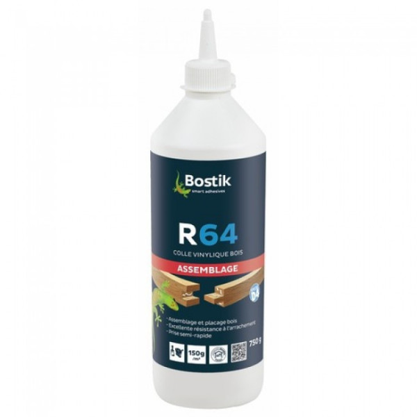 Colle à bois vinylique à prise lente pour menuiserie extérieur - R 64


    
    BOSTIK