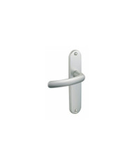 Poignées de porte sur plaques - aluminium argent - Budget


    
    VACHETTE