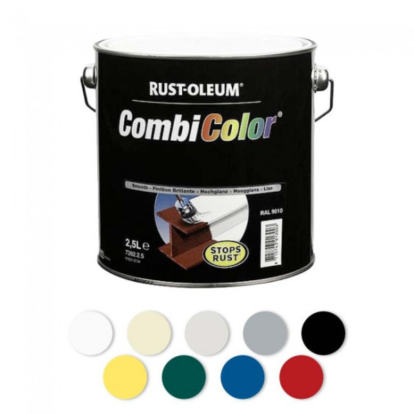 Peinture antirouille - métal brillant - CombiColor®


    
    RUST-OLEUM
