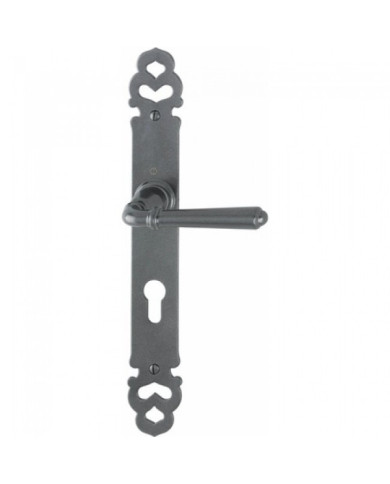 Poignées de porte sur plaques - aluminium gris métal - Elba


    
    HOPPE