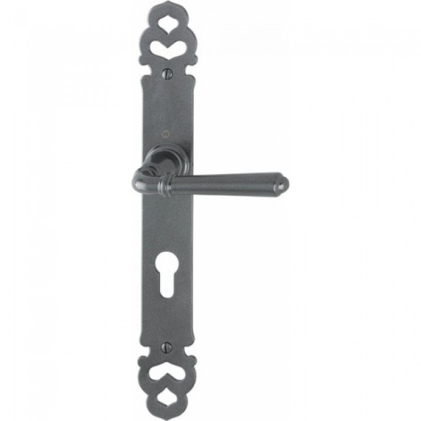 Poignées de porte sur plaques - aluminium gris métal - Elba


    
    HOPPE