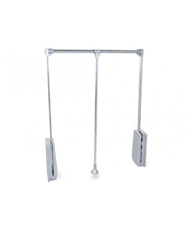 Penderie escamotable Hang chromée - charge 12 kg


    
    EMUCA