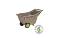 Brouette 2 roues plastique - couleur taupe - 140 litres


    
    EDA PLASTIQUES