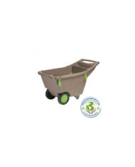 Brouette 2 roues plastique - couleur taupe - 140 litres


    
    EDA PLASTIQUES