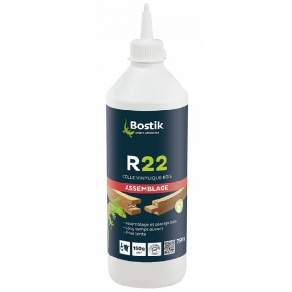 Colle à bois vinylique à prise lente - R22


    
    BOSTIK