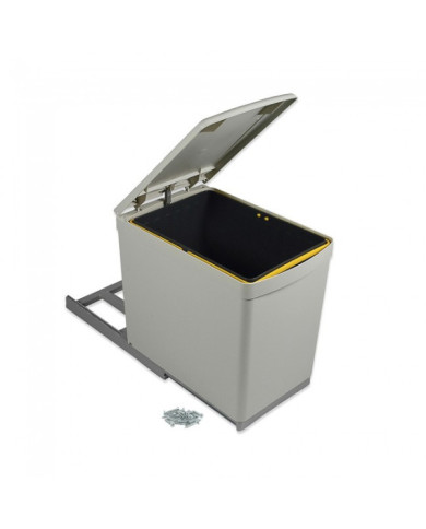 Poubelle de tri sélectif - couvercle automatique - 1 bac de 16 litres


    
    EMUCA