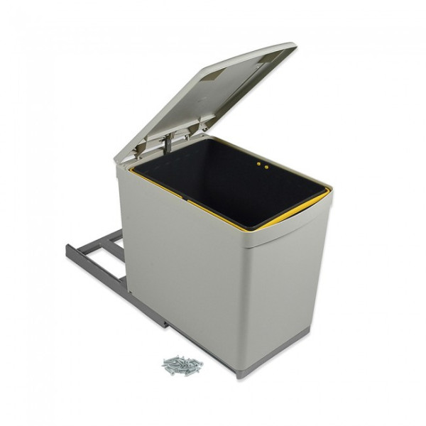 Poubelle de tri sélectif - couvercle automatique - 1 bac de 16 litres


    
    EMUCA