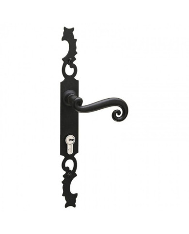 Poignées de porte sur plaque - fer noir - Aquitaine


    
    BOUVET