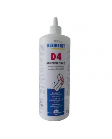 Colle vinylique - résistance à l'eau - D4 - Supracolle 314.3


    
    KLEIBERIT