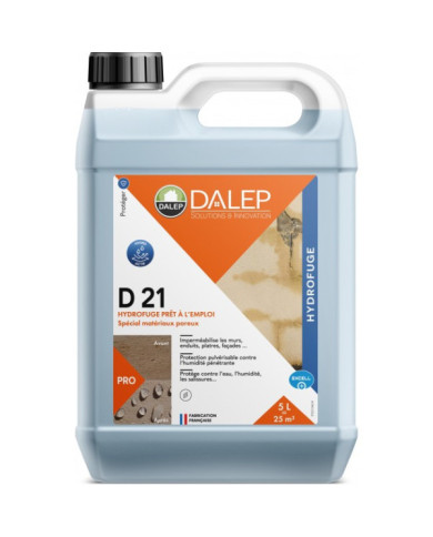 Hydrofuge - non filmogène - toitures et murs - D21


    
    DALEP