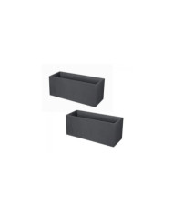 Lot de 2 Jardinières VOLCANIA – 98 L Gris anthracite 13731


    
    EDA PLASTIQUES