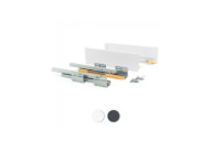 Tiroir en kit - sortie totale - côtés acier 105 mm - Concept


    
    EMUCA