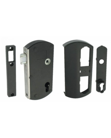 Serrure pour portillon bois/PVC/alu - à pêne demi-tour - Modulox


    
    TIRARD