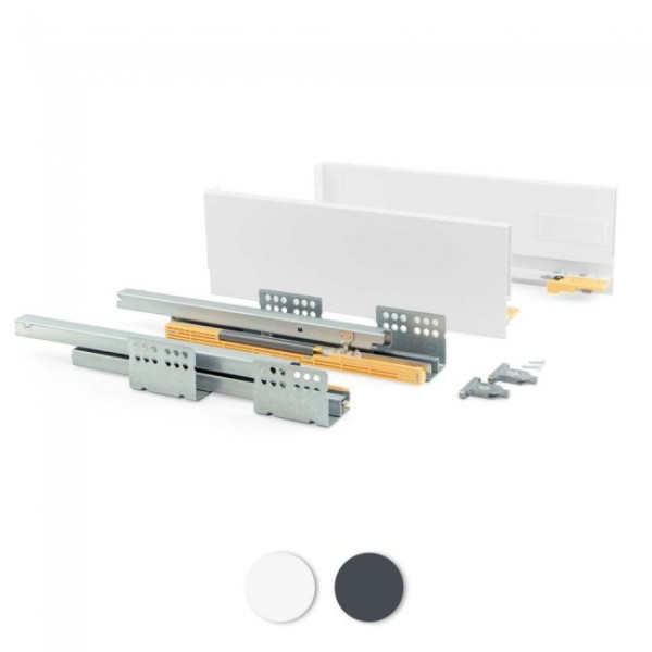 Tiroir en kit - côtés acier 138 mm - 30kg - Concept


    
    EMUCA