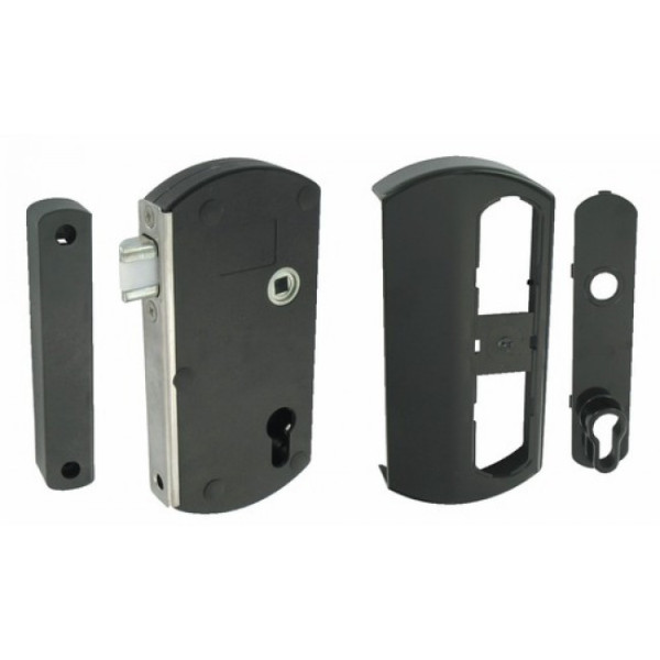 Kit serrure pour portail bois/PVC/alu - à pêne demi-tour - Modulox


    
    TIRARD