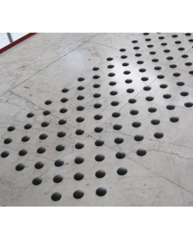 Clous podotactiles adhésifs DINAPLOT -usage intérieur -anthracite -150 DINAC