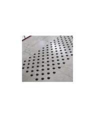 Clous podotactiles adhésifs DINAPLOT -usage intérieur -anthracite -150 DINAC