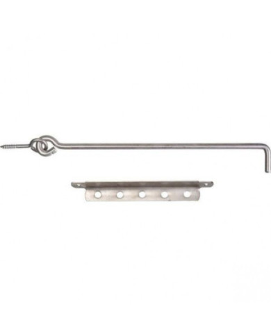 Crochet de volet à crémaillère - en inox 316 L TORBEL