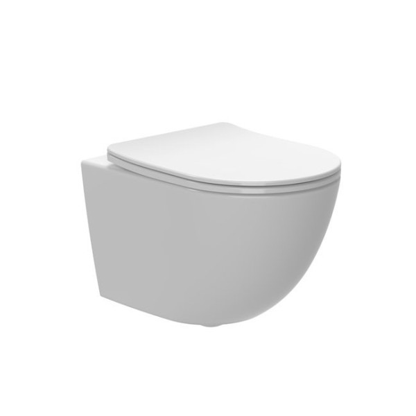 WC suspendu sans bride - rond - 360 x 360 x 485 mm - Belvoye KRAMER