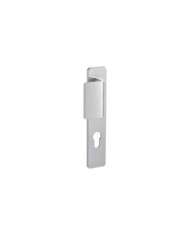 Poignées de porte sur plaques palières - aluminium - Kaza VACHETTE