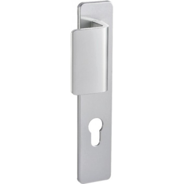 Poignées de porte sur plaques palières - aluminium - Kaza VACHETTE