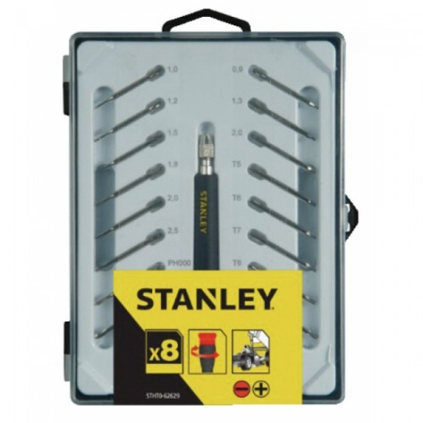 Tournevis de précision - multilames interchangeables STANLEY