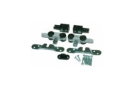 Kit complet pour porte coulissante - vantail 40 ou 80 kg - Expert ROB