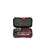 Coffret douilles radio 1/4" + vissage : 39 pièces XS BOX 9410390001 MOB