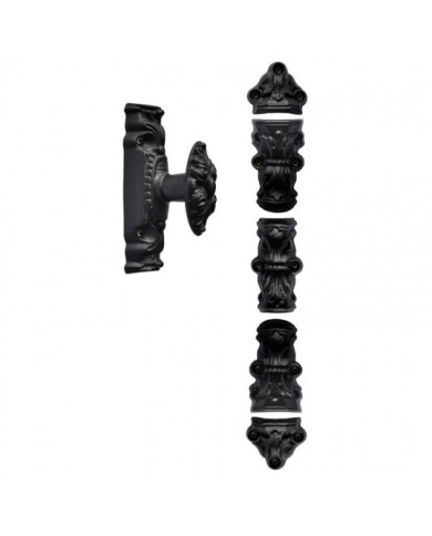 Crémone en fonte de style pour fenêtre bois - type A ROLLINGER