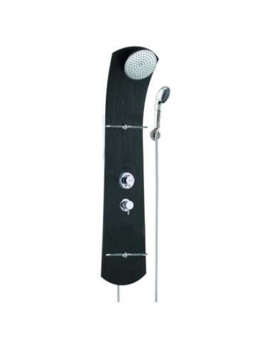 Colonne de douche thermostatique - effet ardoise - Nautilus Slate VALENTIN
