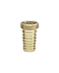 Douille cylindrique filetée - laiton ANQUIER
