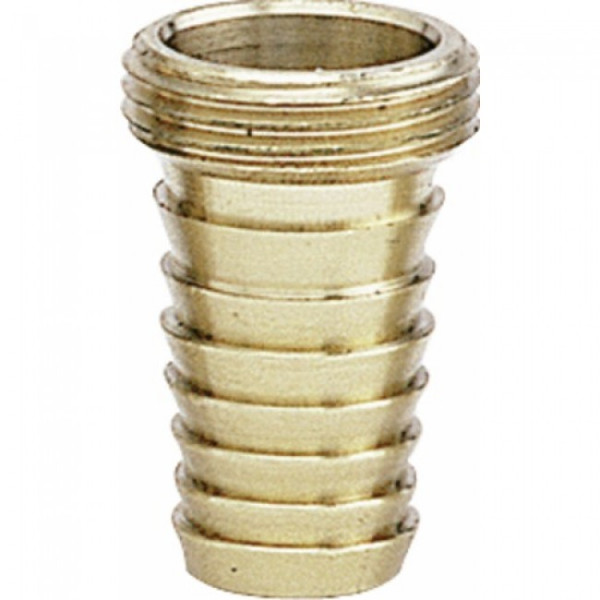 Douille cylindrique filetée - laiton ANQUIER
