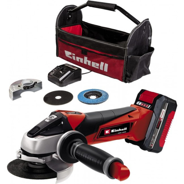 Meuleuse d'angle sans fil TE-AG 18/115 Li (1x4,0Ah)-Power X Change EINHELL