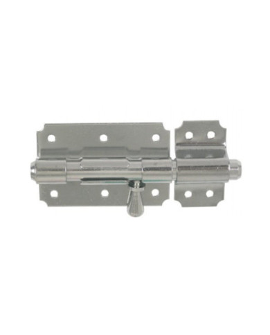Verrou de box - en inox 316 brossé - bouton poire - pêne 12 mm TORBEL