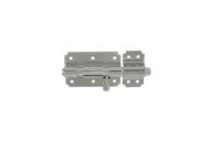 Verrou de box - en inox 316 brossé - bouton poire - pêne 12 mm TORBEL