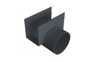 Raccord externe avec sortie horizontale 80 mm - pour caniveau Slimline ACO