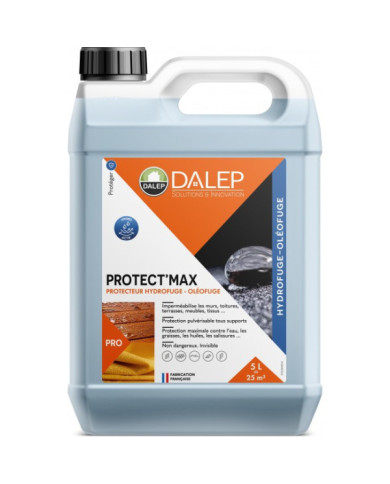 Hydrofuge - oléofuge - sans solvant - tous supports - Protect'max DALEP
