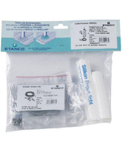 Kit de fixation pour Pipeco TEN