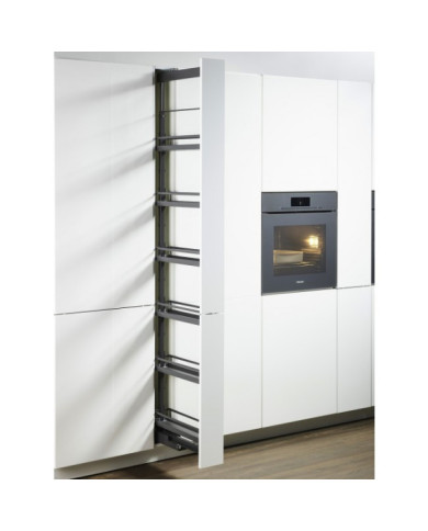 Kit complet colonne de cuisine Dispensa 150 Arena Style - avec amorti KESSEBÖHMER