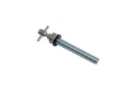 Fixation pour poignée série STG inox et nylon - montage double NORMBAU