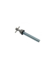 Fixation pour poignée série STG inox et nylon - montage double NORMBAU