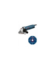 Lot Meuleuse d'angle 125 mm 1400 W GWS 1400 - 0601824800 + 3 disques à tronçonner Expert Carbide Multi Wheel 125mm BOSCH