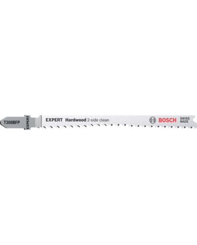 Lame de scie sauteuse T 308 BOF Bois dur - par 3 BOSCH