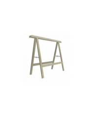 Tréteau pliant hêtre - hauteur 770 mm - longueur 800 mm - section 50 x 24 mm JACQUENET-MALIN