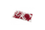 Chaine de signalisation en plastique rouge/blanc NOVAP