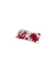 Chaine de signalisation en plastique rouge/blanc NOVAP