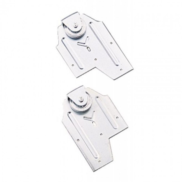 Montures à galet - pour rail fer plat - porte coulissante - SPORT 400 MANTION